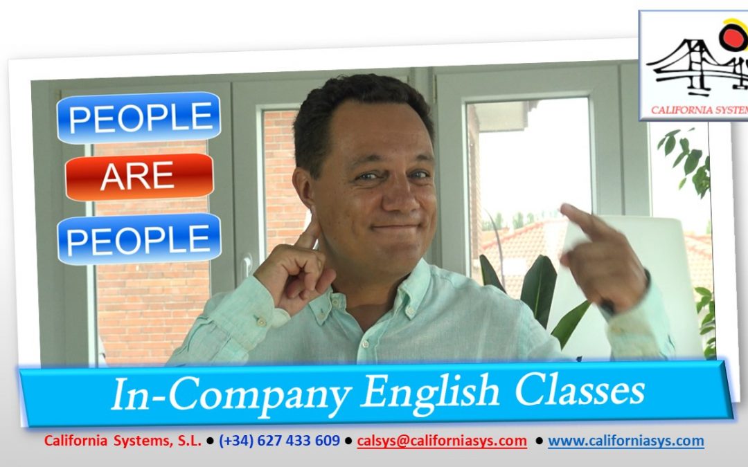 Learn English. People ARE!